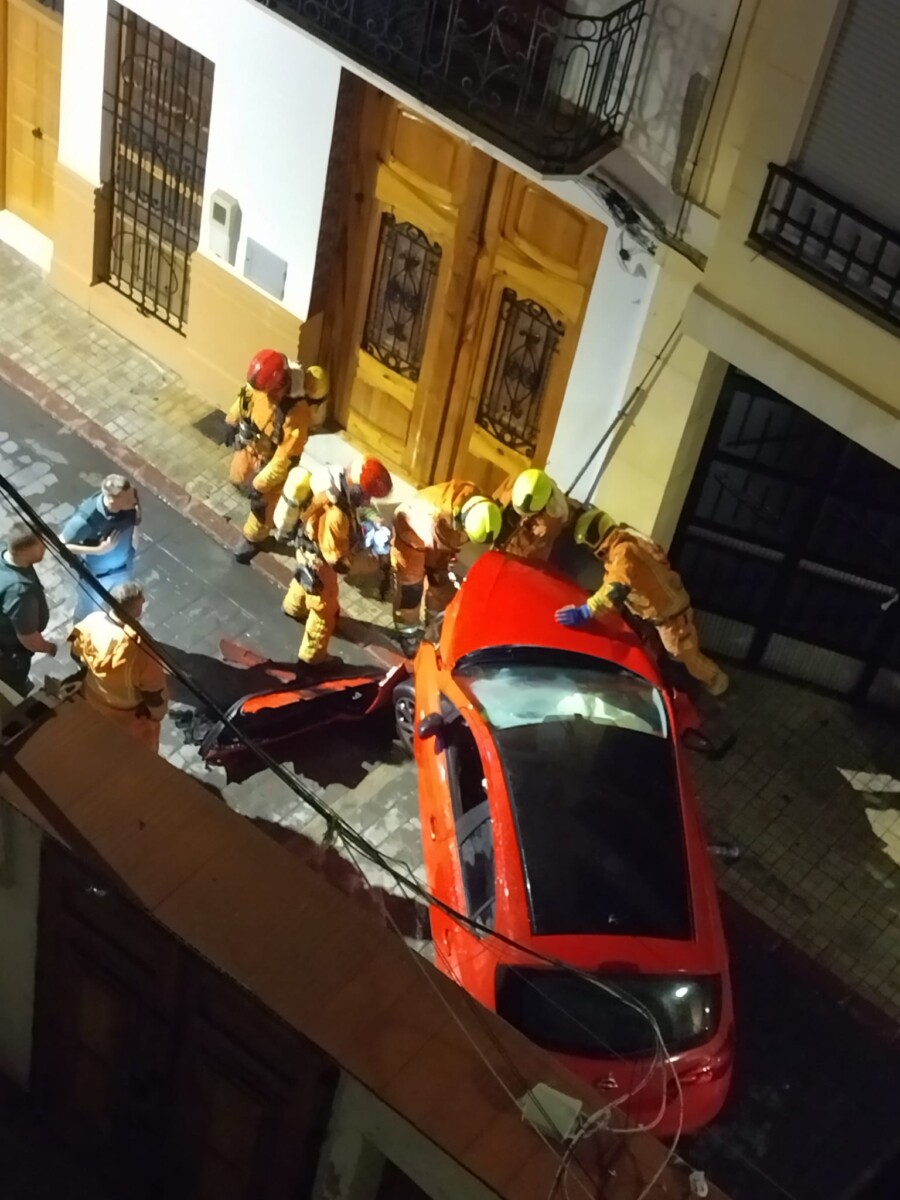 Accidente coche El Puig